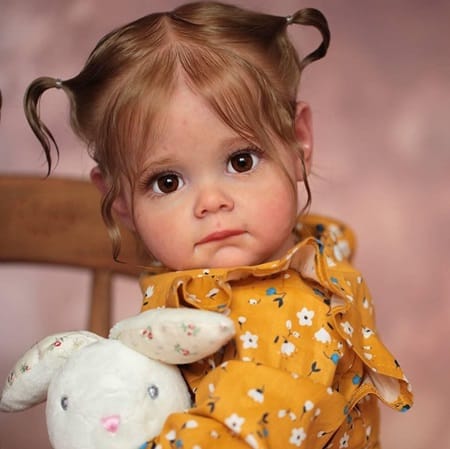 Wholesale Cloth Body Reborn Baby Doll FA-815