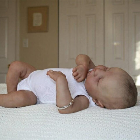 Wholesale Cloth Body Reborn Baby Doll FA-045C48