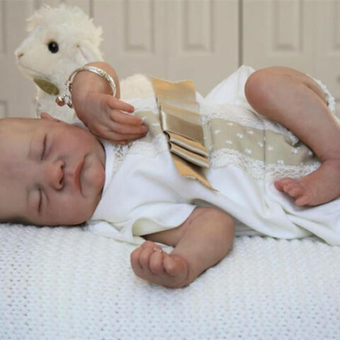 Wholesale Cloth Body Reborn Baby Doll FA-045C48