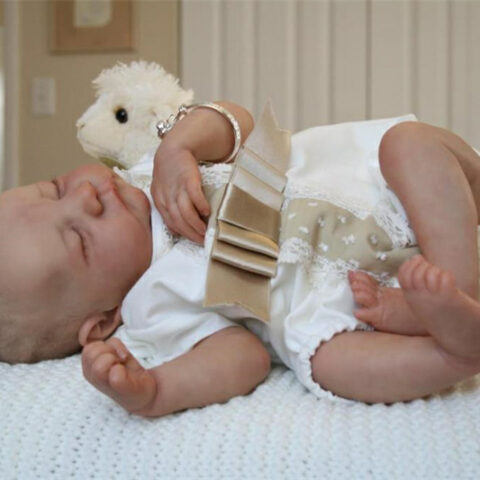 Wholesale Cloth Body Reborn Baby Doll FA-045C48