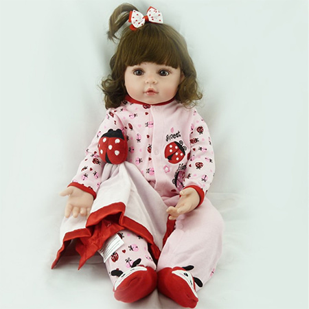 Wholesale Cloth Body Reborn Baby Doll FA-076C48