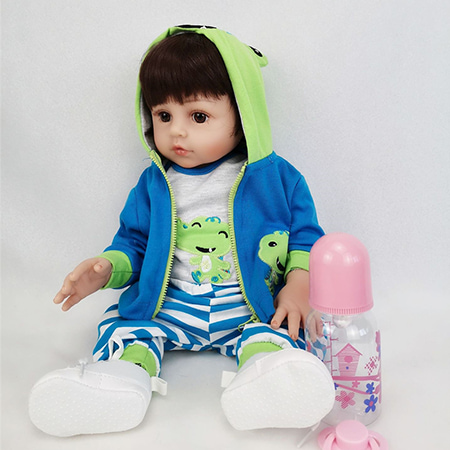 Wholesale Cloth Body Reborn Baby Doll FA-079C48