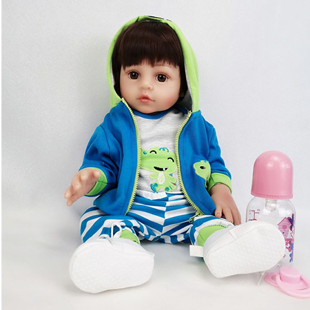 Wholesale Cloth Body Reborn Baby Doll FA-079C48