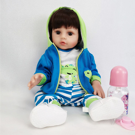 Wholesale Cloth Body Reborn Baby Doll FA-079C48