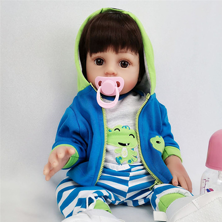 Wholesale Cloth Body Reborn Baby Doll FA-079C48
