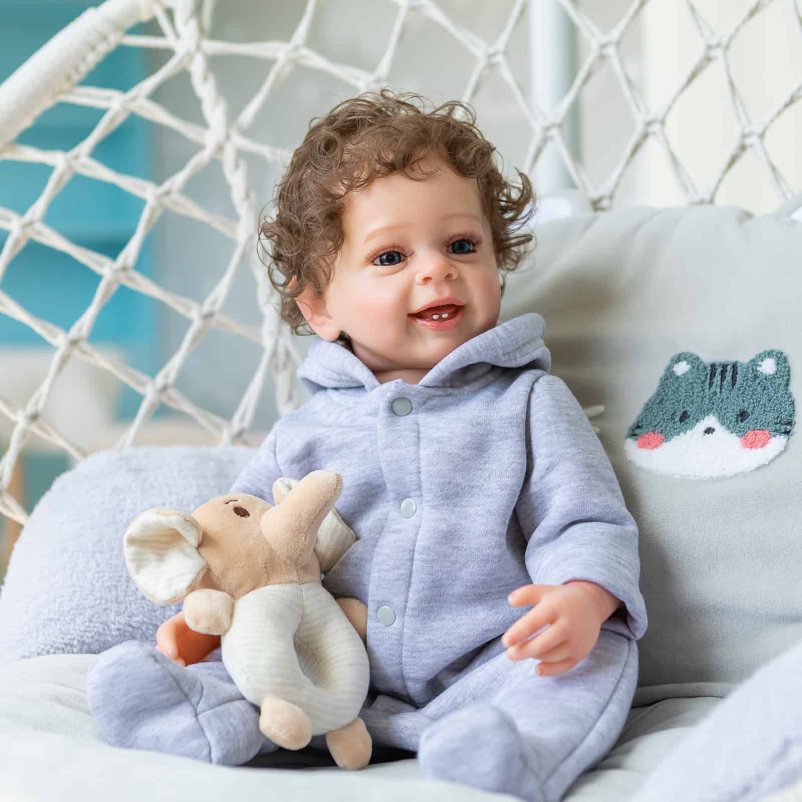 FINEALL Truly Look Real Silicone Vinyl Baby Doll Cute Toddler Baby Doll fineall-truly-look-real-silicone-vinyl-baby-doll-cute-toddler-baby-doll
